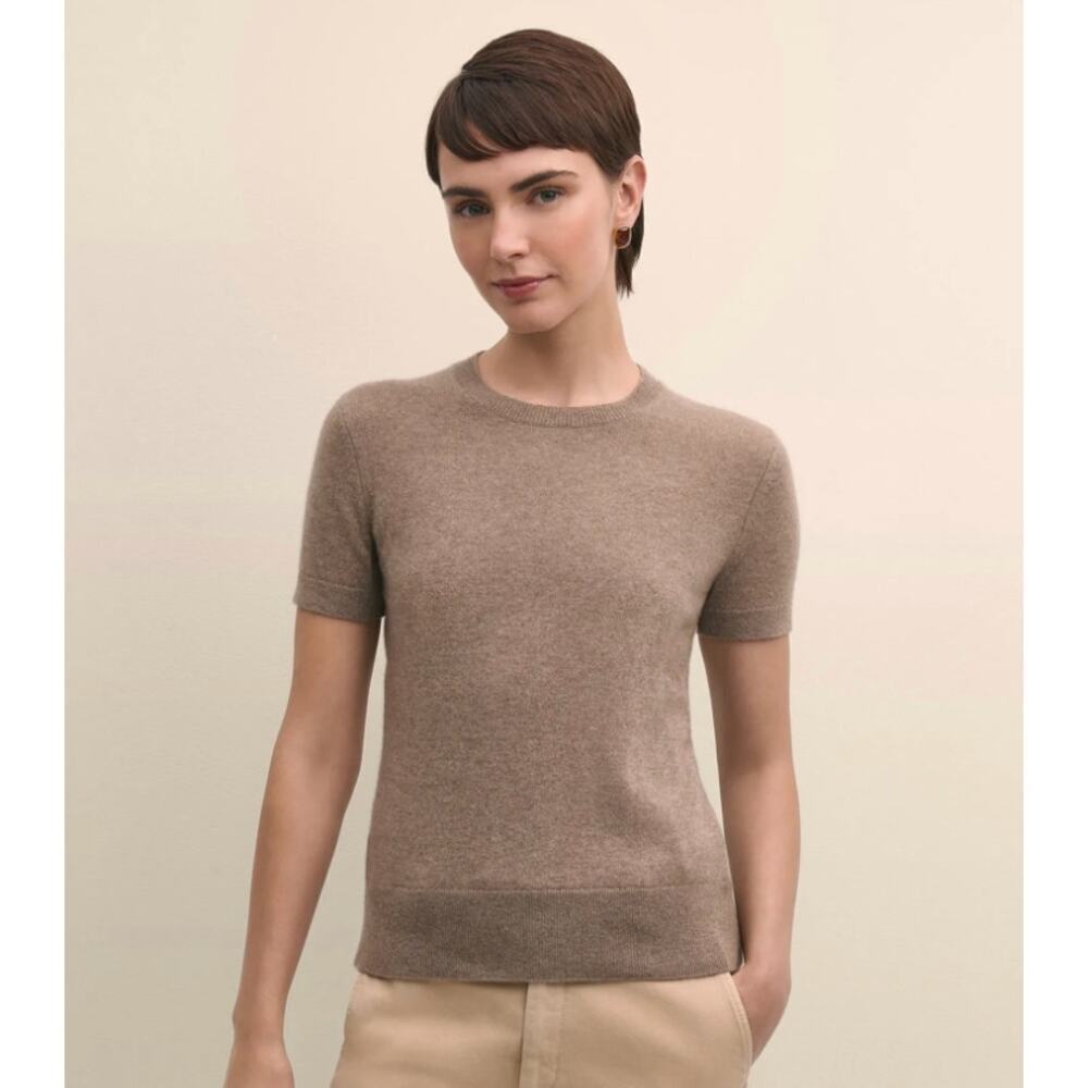 Brooks Brothers 100% cashmere short sleeve - size small